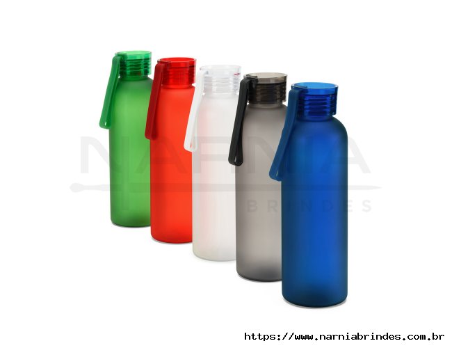 CARGNIN. Squeeze esportiva em PET 100% reciclado