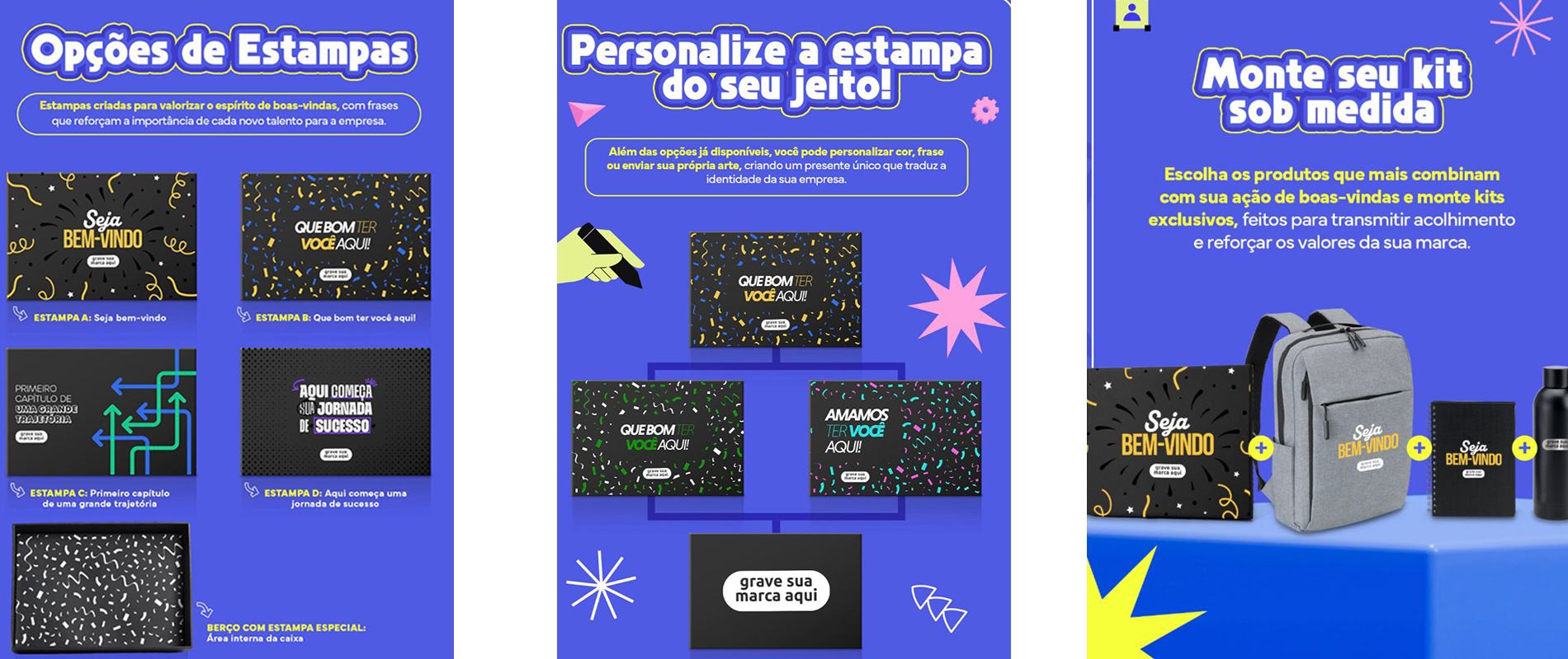 KIT ONBOARDING | BOAS VINDAS KIT ONBOARDING | BOAS VINDAS