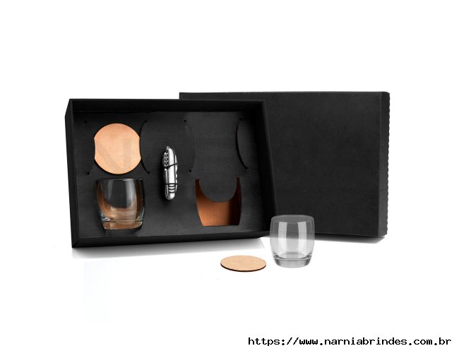 Kit Whisky Com Canivete - 5 P�s