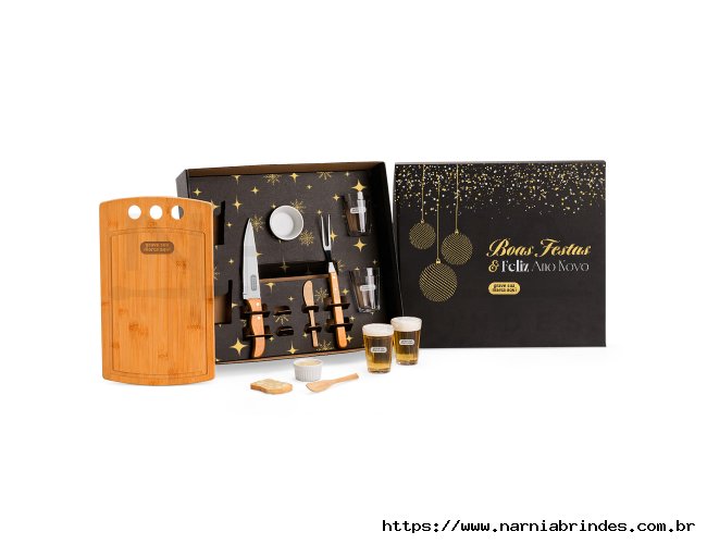 Kit Para Churrasco Com Copos Americanos - 11 Ps