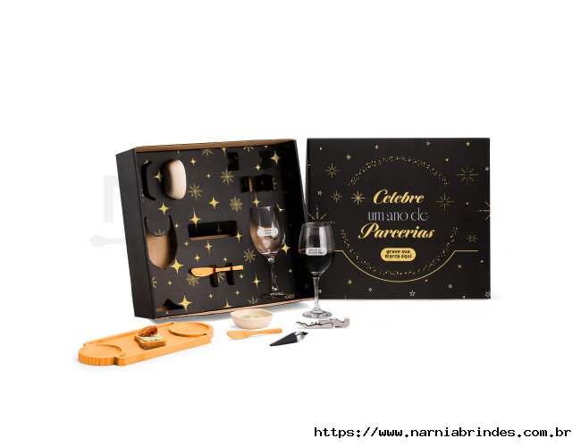 Kit Para Petisco E Vinho - 9 Ps